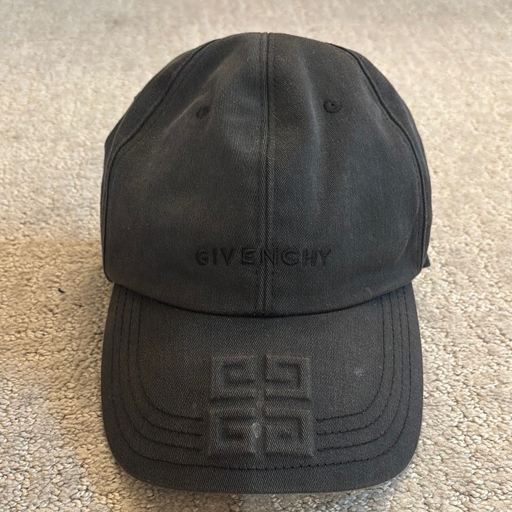 Givenchy Charcoal Logo Cap